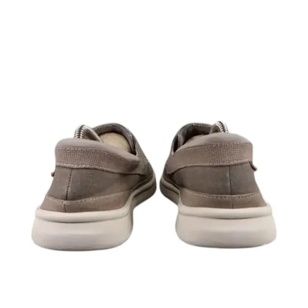 Clarks Shoes Men 8.5 Sneaker Casual Boat Loafer Cantal Comfort Lifestyle Slip On